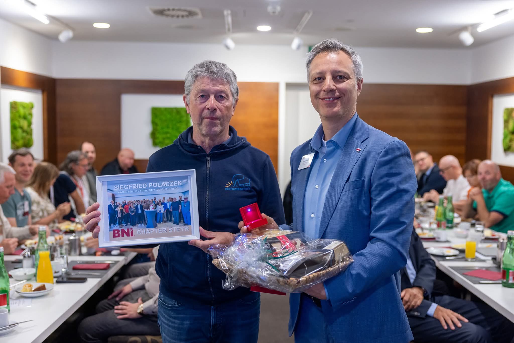 10 Jahre Siegfried Polaczek bei BNI